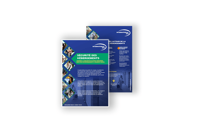 images du flyer Sécurité des hébergements