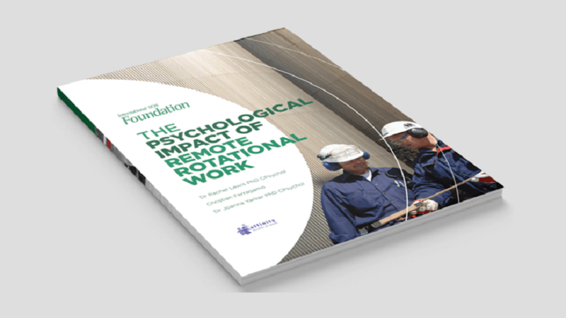 Couverture de l'étude sur les travailleurs sur site isolés